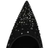 Miss Z Degrastrass Perla – 100 mm pumps – mesh, nappalæder, strass og perler – sort – kvinder Miss Z Degrastrass Perla – 100 mm pumps – mesh, nappalæder, strass og perler – sort – kvinder