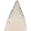 Miss Z Degrastrass Perla – 80 mm pumps – mesh, nappalæder, strass og perler – Bianco – Dame Miss Z Degrastrass Perla – 80 mm pumps – mesh, nappalæder, strass og perler – Bianco – Dame