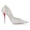 Miss Z Mesh – 100 mm pumps – mesh og nappalæder – hvid – kvinder