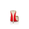 Miss Z Mule – 100 mm mule – lamineret lammeskind – platin – kvinder Miss Z Mule – 100 mm mule – lamineret lammeskind – platin – kvinder