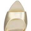 Miss Z Mule – 100 mm mule – lamineret lammeskind – platin – kvinder Miss Z Mule – 100 mm mule – lamineret lammeskind – platin – kvinder