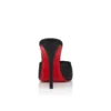 Miss Z Mule – 100 mm mule – lammeskind – sort – kvinder
