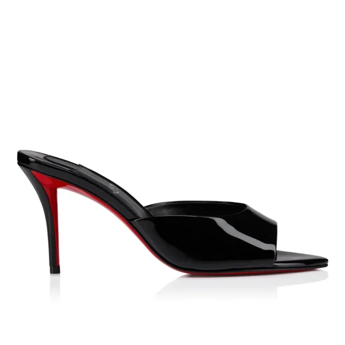 Miss Z Mule – 80 mm mule – laklæder – sort – kvinder Miss Z Mule – 80 mm mule – laklæder – sort – kvinder