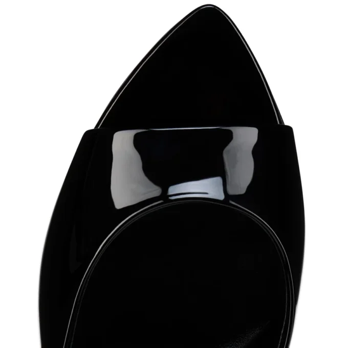 Miss Z Mule – 80 mm mule – laklæder – sort – kvinder Miss Z Mule – 80 mm mule – laklæder – sort – kvinder