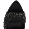 Miss Z Mule Degrasstrass Perla – 100 mm mule – mesh, nappalæder og perler – sort – kvinder Miss Z Mule Degrasstrass Perla – 100 mm mule – mesh, nappalæder og perler – sort – kvinder