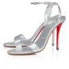 Miss Z-sandal – 100 mm remsandaler – lammeskind i nappa – sølv – kvinder Miss Z-sandal – 100 mm remsandaler – lammeskind i nappa – sølv – kvinder