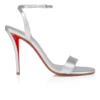 Miss Z-sandal – 100 mm remsandaler – lammeskind i nappa – sølv – kvinder Miss Z-sandal – 100 mm remsandaler – lammeskind i nappa – sølv – kvinder