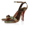 Miss Z-sandal – 100 mm remsandaler – Pythonlæder med farveovergang – Palio Haiiro – Dame Miss Z-sandal – 100 mm remsandaler – Pythonlæder med farveovergang – Palio Haiiro – Dame