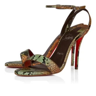 Miss Z-sandal – 100 mm remsandaler – Pythonlæder med farveovergang – Palio Haiiro – Dame Miss Z-sandal – 100 mm remsandaler – Pythonlæder med farveovergang – Palio Haiiro – Dame