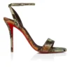Miss Z-sandal – 100 mm remsandaler – Pythonlæder med farveovergang – Palio Haiiro – Dame Miss Z-sandal – 100 mm remsandaler – Pythonlæder med farveovergang – Palio Haiiro – Dame