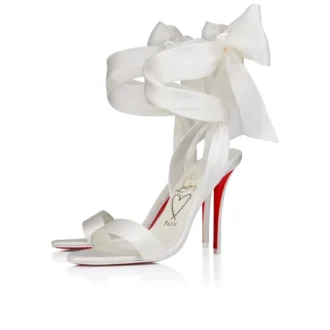 Miss Z Sandal Du Desert – 100 mm remsandaler – crepesatin – elfenben – kvinder Miss Z Sandal Du Desert – 100 mm remsandaler – crepesatin – elfenben – kvinder