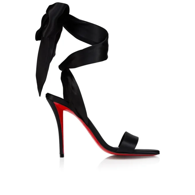 Miss Z Sandal Du Desert – 100 mm remsandaler – crepesatin – sort – kvinder Miss Z Sandal Du Desert – 100 mm remsandaler – crepesatin – sort – kvinder