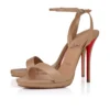 Miss Z Sandal Queen – 120 mm remsandaler – lammeskind – blush – kvinder