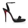 Miss Z Sandal Queen – 120 mm remsandaler – lammeskind – sort – kvinder Miss Z Sandal Queen – 120 mm remsandaler – lammeskind – sort – kvinder