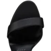 Miss Z Sandal Queen – 120 mm remsandaler – lammeskind – sort – kvinder Miss Z Sandal Queen – 120 mm remsandaler – lammeskind – sort – kvinder
