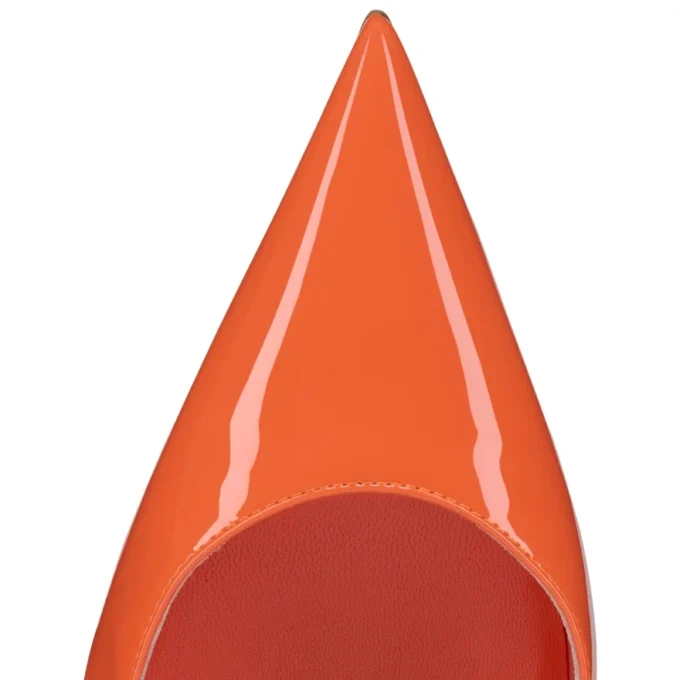 Miss Z Sling Back – 100 mm slingback-pumps – laklæder – Caruzo – Dame Miss Z Sling Back – 100 mm slingback-pumps – laklæder – Caruzo – Dame