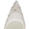 Miss Z Sparkling – 80 mm pumps – mesh og strass – farve: elfenben – kvinder