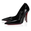 Miss Z Suola Strass – 100 mm pumps – laklæder – sort – kvinder