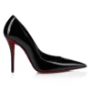 Miss Z Suola Strass – 100 mm pumps – laklæder – sort – kvinder