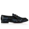 Mocallista – Loafers – Patchwork af vandslangeskind – Sort – Dame