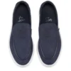 Moonboat – Loafers – Vendt nubucklæder – Zaffiro – Herre