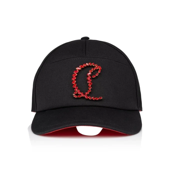 Mooncrest Stones – Baseballkasket – Bomuld og pigge – Sort Mooncrest Stones – Baseballkasket – Bomuld og pigge – Sort