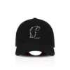 Mooncrest Stones – Baseballkasket – Fløjl og strass – Sort