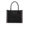 Nastroloubi L – Tote bag – Kornet kalveskind – Sort