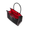 Nastroloubi L – Tote bag – Kornet kalveskind – Sort