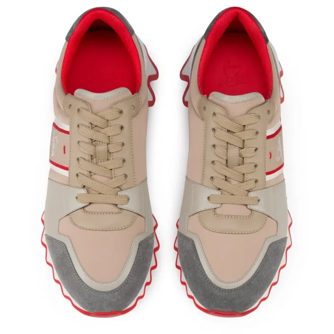 Nastroshark – Sneakers – Kalveskind og stof – Saharienne-version – Herre