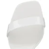 O Condora – 85 mm sandaler med remme – laklæder – Bianco – kvinder