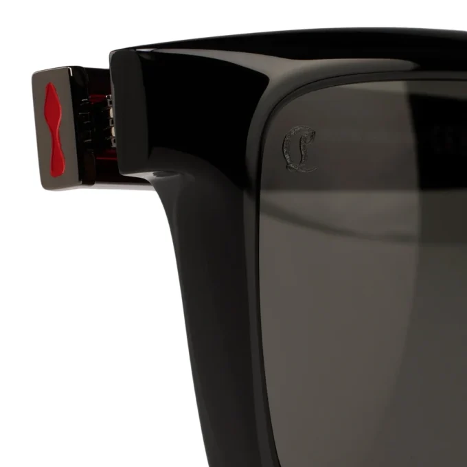 Our Georges Lb0014 – Solbriller – Acetat – Skinnende sort