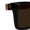 Our Georges Lb0014 – Solbriller – Acetat – Sort røget