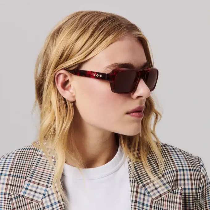 Our Georges Lb0027 – Solbriller – Acetat – Rød Havana Our Georges Lb0027 – Solbriller – Acetat – Rød Havana