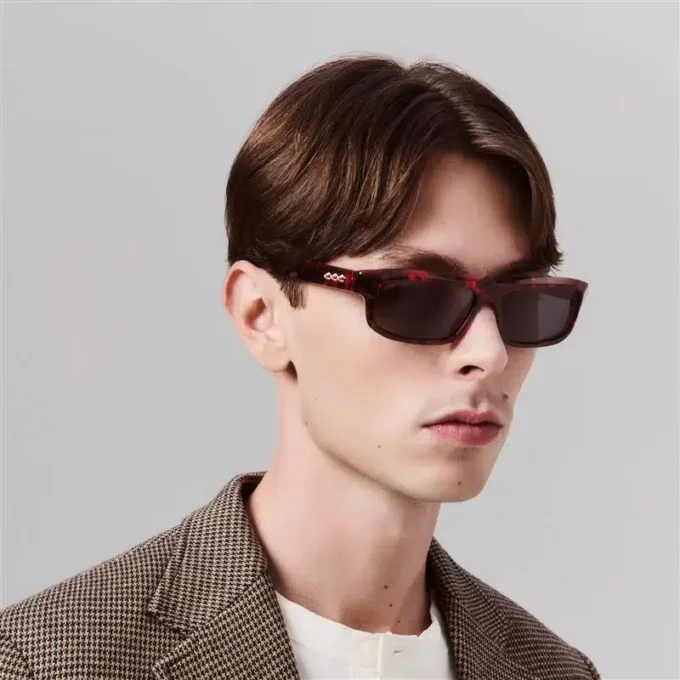 Our Georges Lb0028 – Solbriller – Acetat – Rød Havana