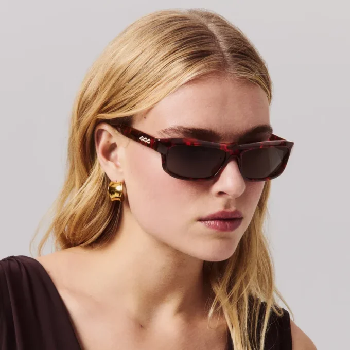 Our Georges Lb0028 – Solbriller – Acetat – Rød Havana