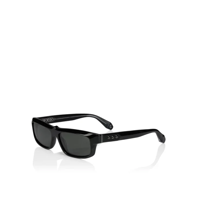 Our Georges Lb0028 – Solbriller – Acetat – Skinnende sort Our Georges Lb0028 – Solbriller – Acetat – Skinnende sort