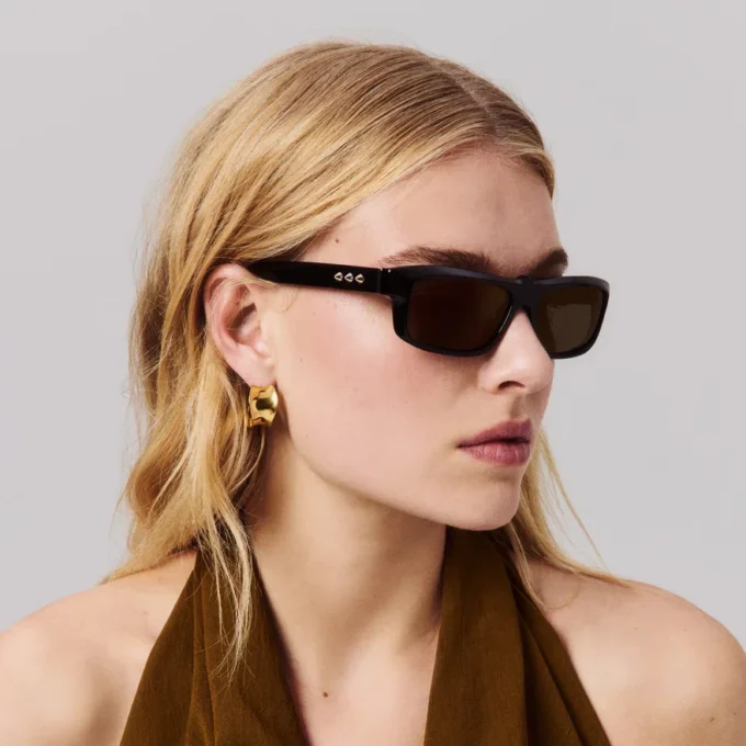 Our Georges Lb0028 – Solbriller – Acetat – Sort røget Our Georges Lb0028 – Solbriller – Acetat – Sort røget