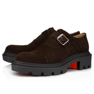 Oxyford College – Monk-Straps – Reversed Calf Leather – Cafa – Herre
