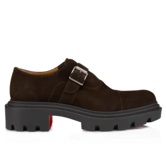 Oxyford College – Monk-Straps – Reversed Calf Leather – Cafa – Herre