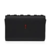 Paloma – Clutch – Kalveskind med struktur og pigge Loubinthesky – Sort