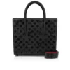 Paloma Medium – Håndtaske – Kalveskind med struktur og Louboutin-spikes – Sort
