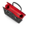 Paloma Medium – Håndtaske – Kalveskind med struktur og Louboutin-spikes – Sort