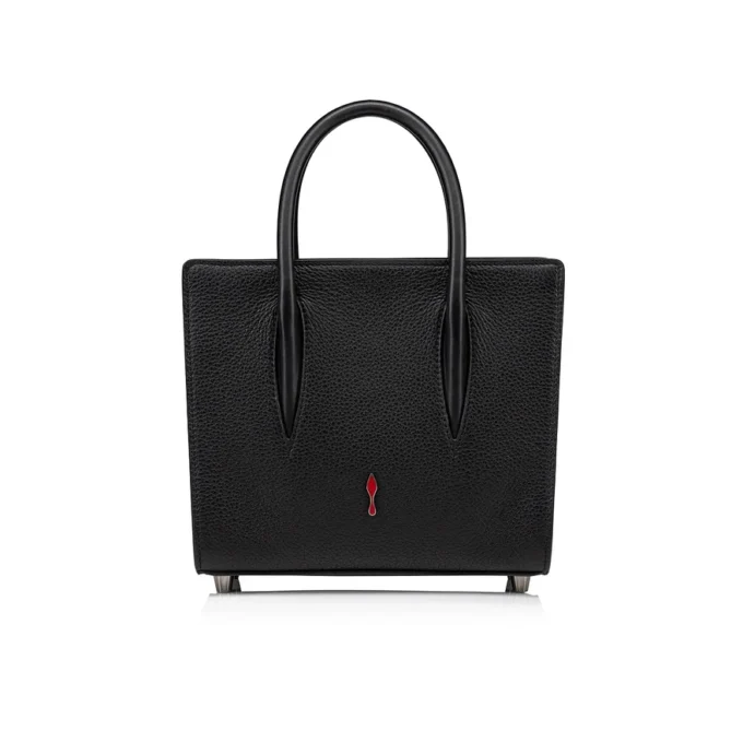 Paloma Mini – Håndtaske – Kalveskind med struktur og pigge Loubinthesky – Sort Paloma Mini – Håndtaske – Kalveskind med struktur og pigge Loubinthesky – Sort