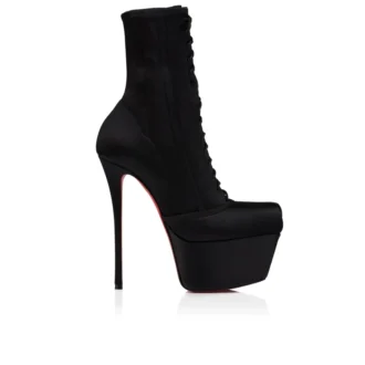 Pavlova Booty Alta – 160 mm lave støvler – crepesatin – sort – kvinder Pavlova Booty Alta – 160 mm lave støvler – crepesatin – sort – kvinder