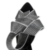 Pellicola – 100 mm sandaler – lammeskind, crepesatin og mesh – sort – kvinder Pellicola – 100 mm sandaler – lammeskind, crepesatin og mesh – sort – kvinder