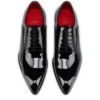 Pelvis – Oxfords – Lakeret kalveskind – Sort – Herre