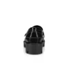 Penny Lug – Loafers – Abrasivato kalveskind – Sort – Dame