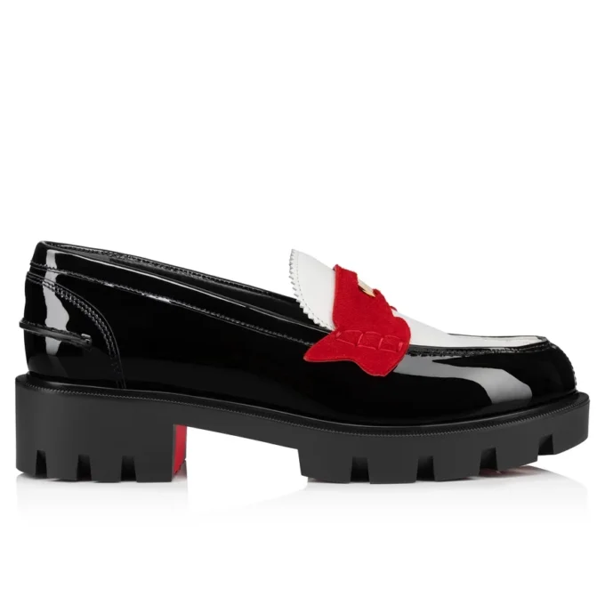 Penny Lug – Loafers – Kalveskind og laklæder – Flerfarvet – Dame Penny Lug – Loafers – Kalveskind og laklæder – Flerfarvet – Dame