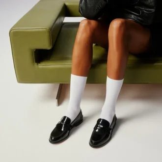 Penny Woman – Loafers – Abrasivato kalveskind – Sort – Dame Penny Woman – Loafers – Abrasivato kalveskind – Sort – Dame